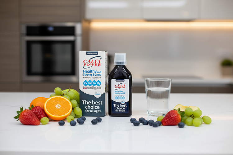 شربت کلسی پاور کودکان برای تقویت استخوان و رشد